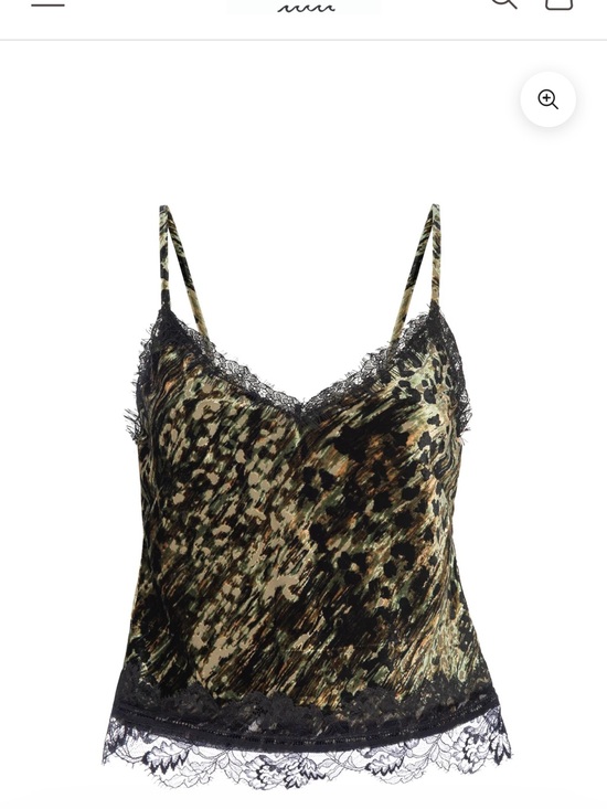 Le Superbe Tops - Le Superbe Velvet Underground Cami, size 6 NWT!!!